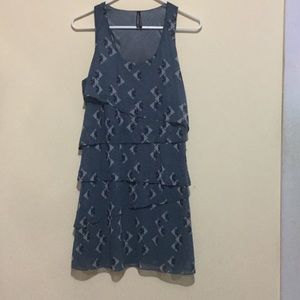 Tiered, racer back dress